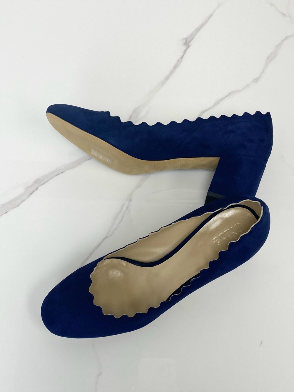 Chloé PumpBlue LagoonSize 36